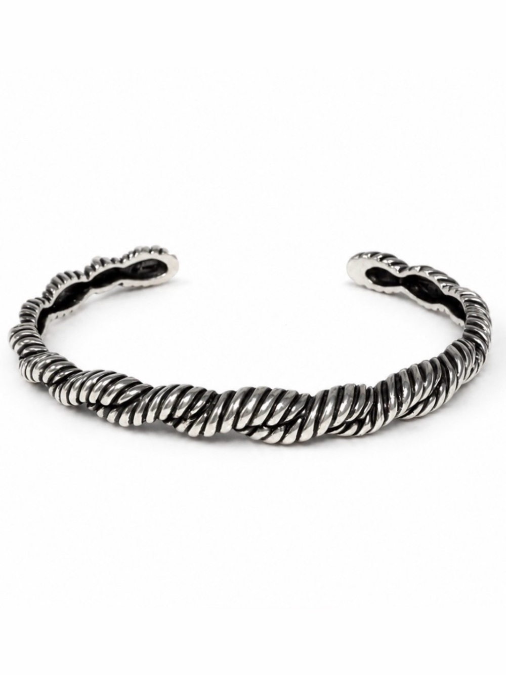 Carolyn Pollack Southwestern Twisted Cuff Bracelet Sterling Silver 925